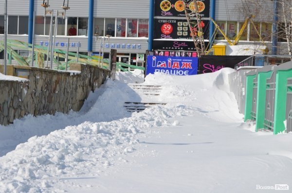 Луцьк після снігопаду. ФОТО