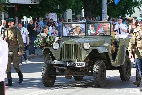 День Перемоги у Луцьку. ФОТО
