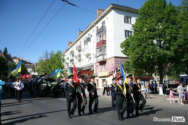 День Перемоги у Луцьку. ФОТО