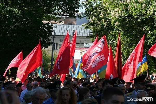 День Перемоги у Луцьку. ФОТО