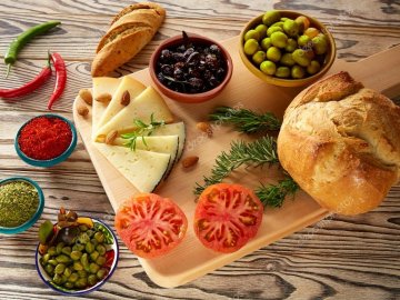 Ключові інгредієнти середземноморської кухні*