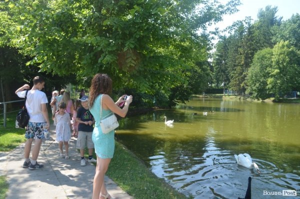 Благодійна акція у Луцькому зоопарку. ФОТО