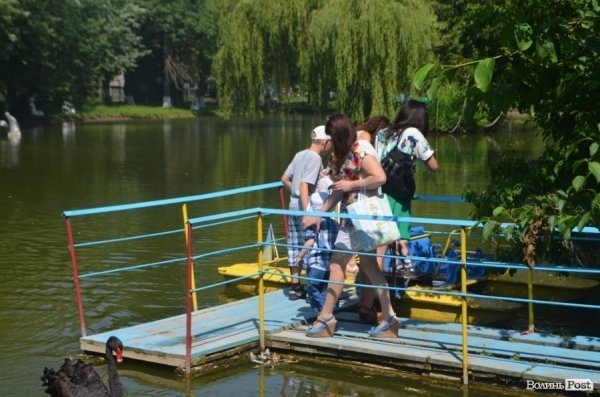 Благодійна акція у Луцькому зоопарку. ФОТО