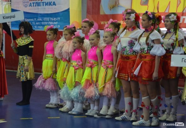 У Луцьку пройшов фестиваль аеробіки