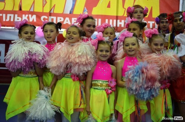 У Луцьку пройшов фестиваль аеробіки