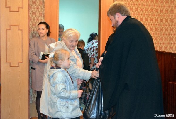 Волинська єпархія допомогла дітям-сиротам. ФОТО