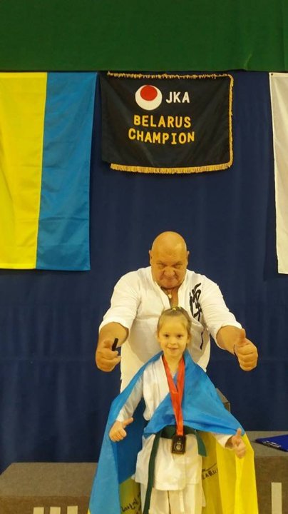 Шестирічна лучанка стала медалісткою на чемпіонаті з карате у Білорусі. ФОТО