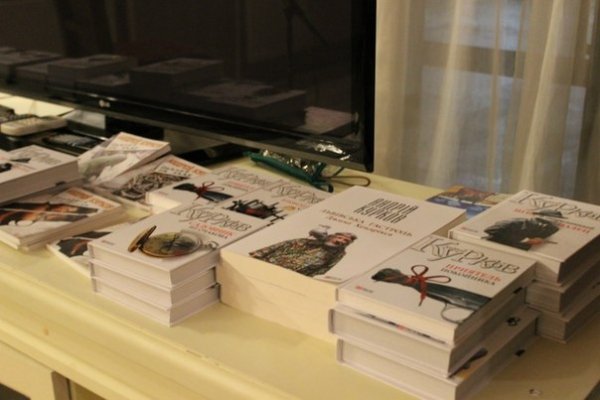 Андрій Курков у Луцьку. ФОТО