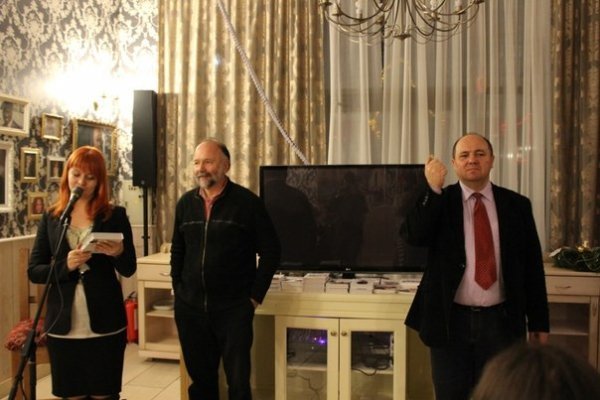 Андрій Курков у Луцьку. ФОТО