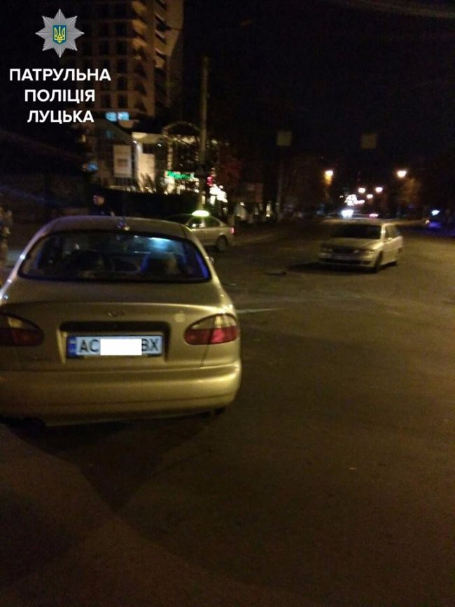 Поїхав на червоне: у Луцьку – аварія на перехресті