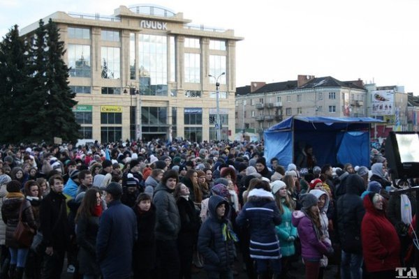 Перший день страйку в Луцьку. ФОТО. ВІДЕО