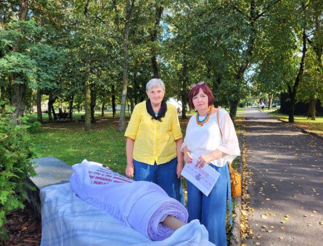 У місті на Волині вишиватимуть рушник з іменами Героїв, які віддали життя за Україну