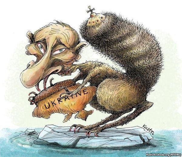 Цар «Новоросії», проект герба РФ і Порошенко. ФОТОЖАБИ