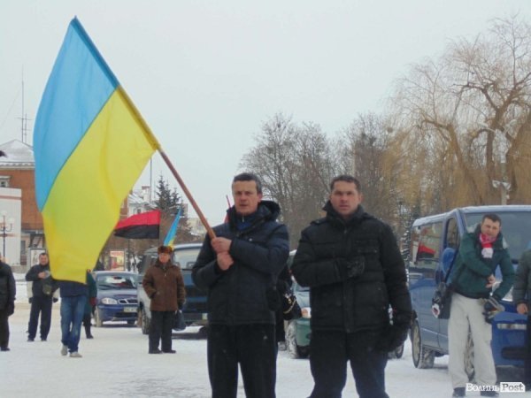 Як волинський Автомайдан «будив» Ковель. ФОТО. ВІДЕО