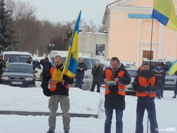 Як волинський Автомайдан «будив» Ковель. ФОТО. ВІДЕО