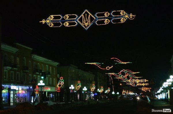Як у центрі Луцька зустрічали Новий рік. ФОТО