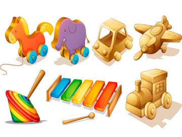 Популярність дерев'яних іграшок зростає*