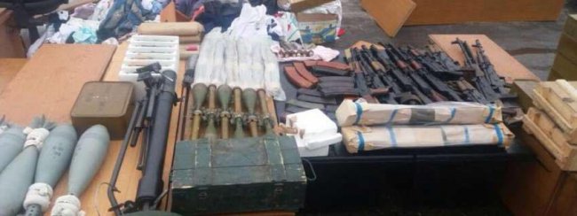 Рубана затримали з арсеналом зброї