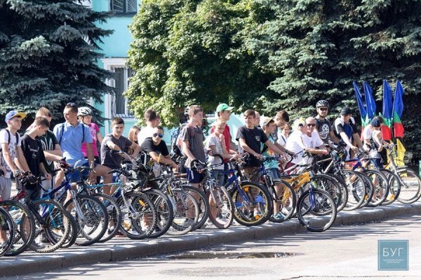 Як у Нововолинську велопробігом відзначали День міста. ФОТО