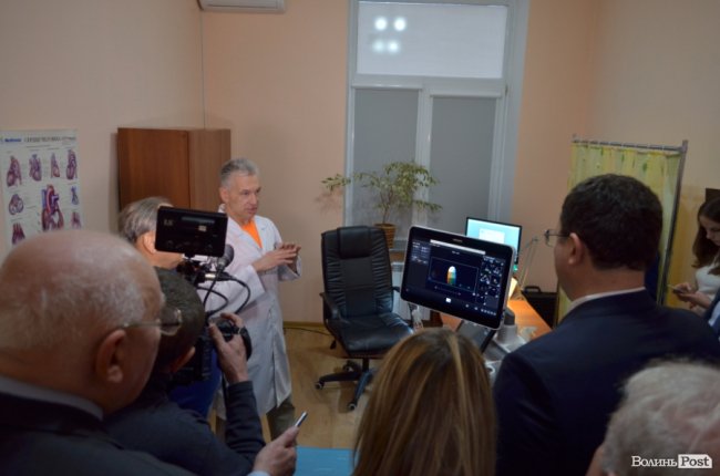 Волинська обласна лікарня – одна з найсучасніших в Україні: показали нове кардіообладнання. ФОТО