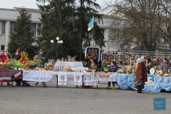 До Великодніх свят у Володимирі влаштували ярмарок. ФОТО