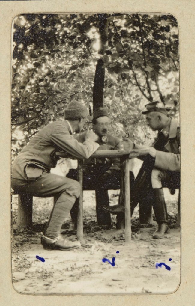 Польська піхота. Село Вовчицьк, 1915 р.