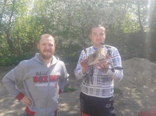 Волинські волонтери знайшли загублений квадрокоптер. ФОТО