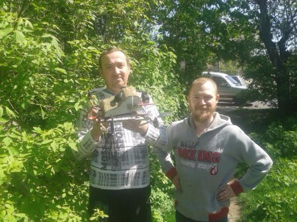 Волинські волонтери знайшли загублений квадрокоптер. ФОТО