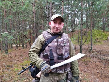 У волинській теробороні служить телерадіомеханік з позивним «Мультик». ФОТО