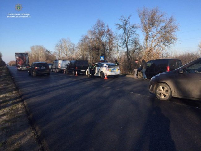 На Волині та в Луцьку – понад десяток аварій. ФОТО