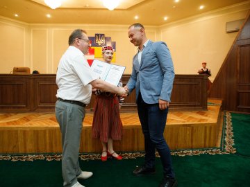 Волинських будівельників нагородили з нагоди професійного свята. ФОТО