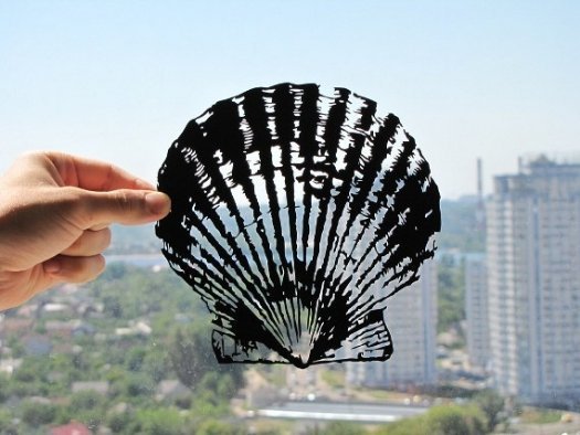 Зворушливі паперові силуети. ФОТО