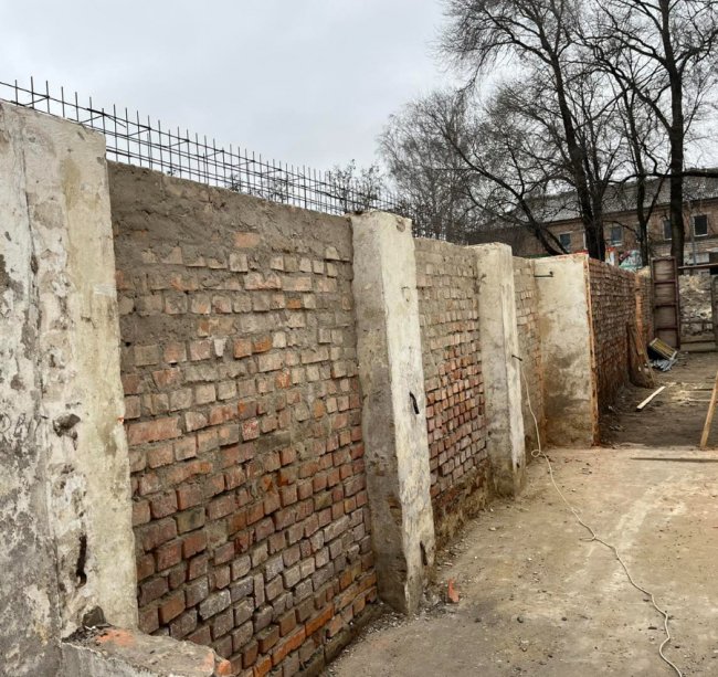 У місті на Волині майже «з нуля» будують укриття в школі. ФОТО