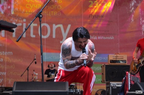 У Луцьку пройшов перший день фестивалю Art Territory. ФОТО