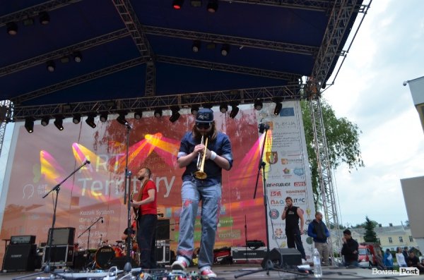 У Луцьку пройшов перший день фестивалю Art Territory. ФОТО