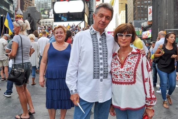 Як святкували День Незалежності на Таймс-сквер. ФОТО