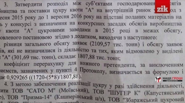 Цукрові заводи Порошенка на третьому місці серед українських виробників