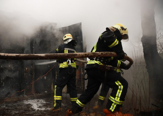 У Луцьку горів трансформатор. ФОТО