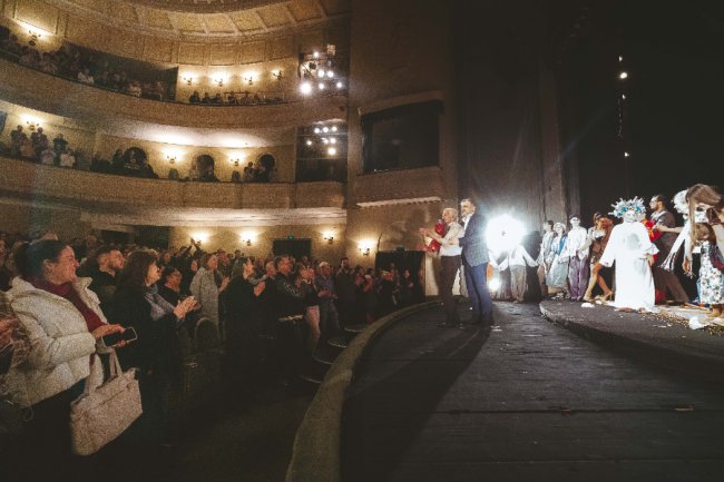 Волинський театр зібрав аншлаг у Львові. ВІДЕО