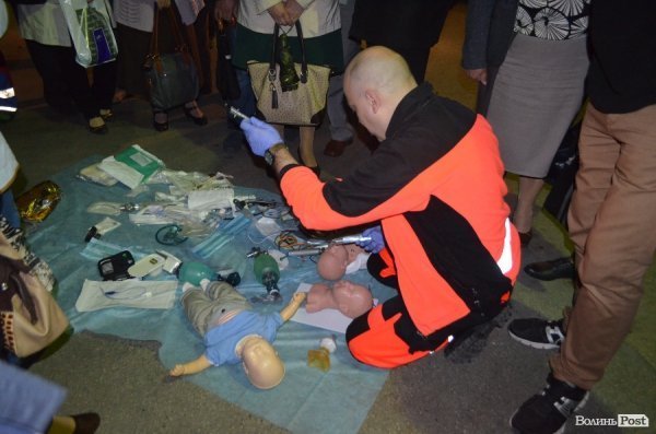 У Луцьку - навчання лікарів «швидкої». ФОТО