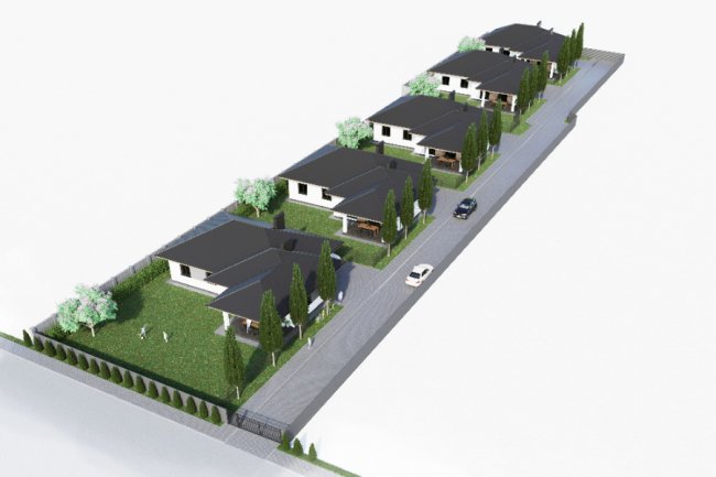 Продають нові котеджі у селі Лище. РЕНДЕРИ*