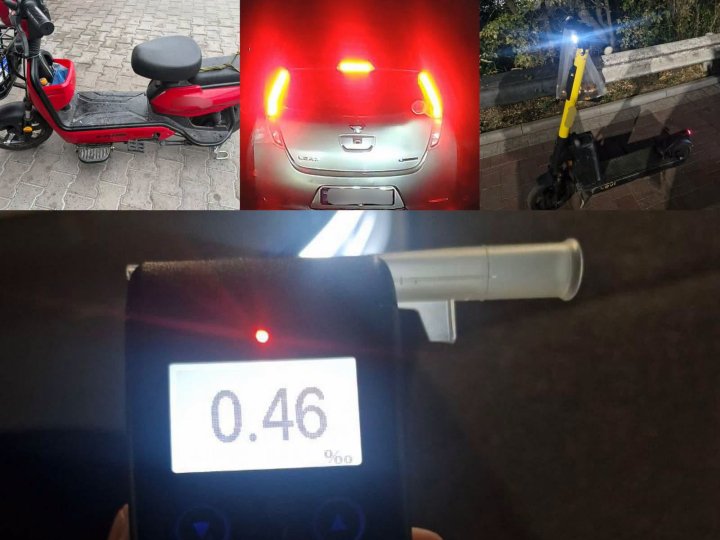 На Волині зупинили п'яних водіїв автівок, електроскутерів та електросамокатів