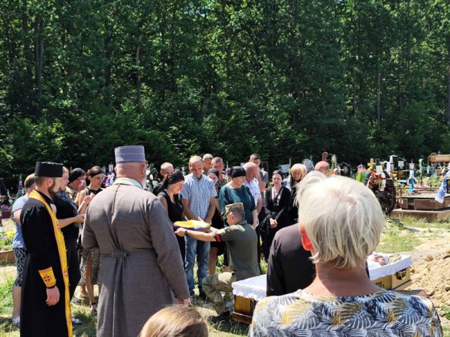 На Волині попрощалися з Героєм Богданом Чубою