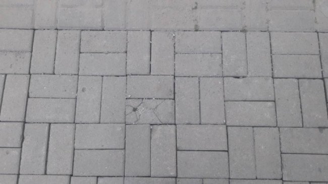 Бруківка перекладена на вулиці Лесі Українки. Фото ВолиньUA.