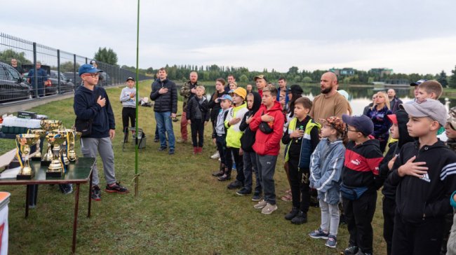 Біля Луцька відбулися змагання з риболовлі для дітей: хто переміг