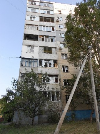 Зруйнований Луганськ. ФОТО