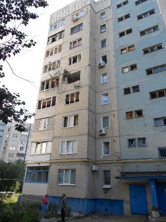 Зруйнований Луганськ. ФОТО