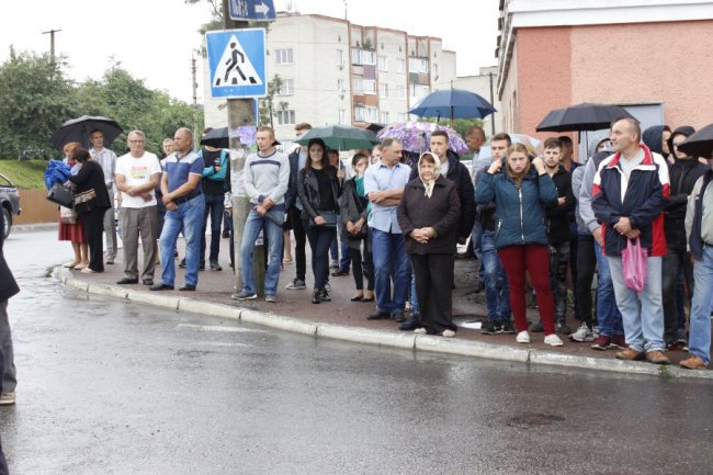 У Горохові зустріли загиблого на Сході волинянина. ФОТО