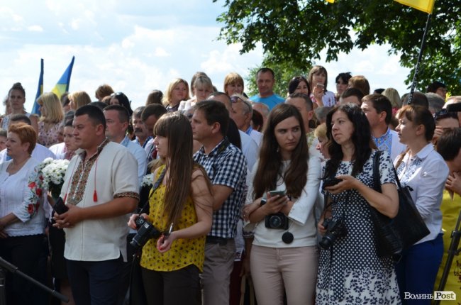 Візит Порошенка на Волинь: як це було. ФОТО