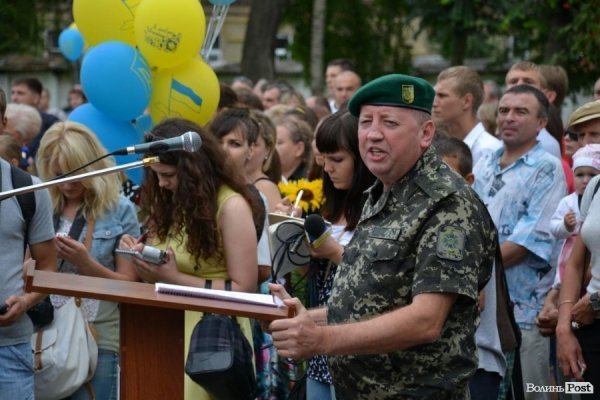 Луцьк зустрів героїв-прикордонників. ФОТО